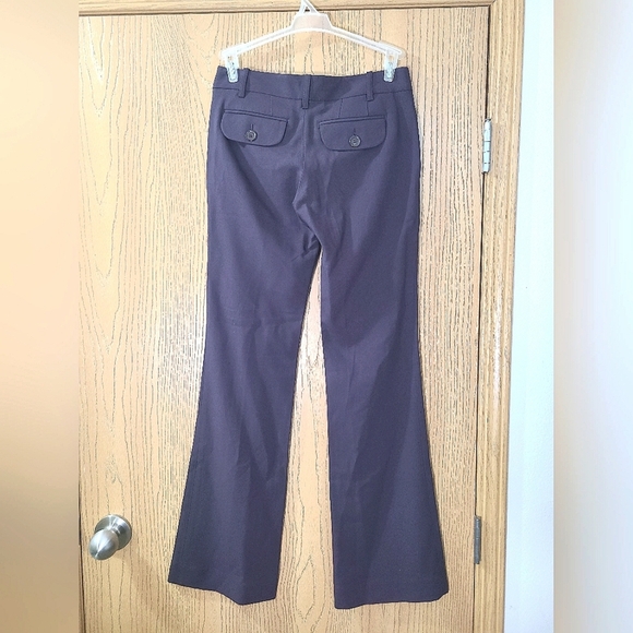 Marc Jacobs Deep Plum Bootcut Wool Blend Dress Pants - Picture 3 of 4